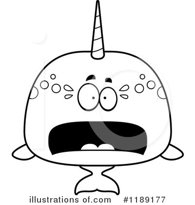 Royalty-Free (RF) Narwhal Clipart Illustration by Cory Thoman - Stock Sample #1189177