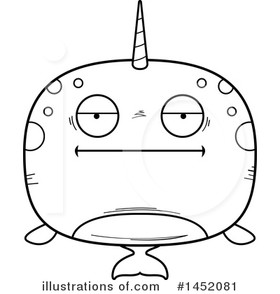 Royalty-Free (RF) Narwhal Clipart Illustration by Cory Thoman - Stock Sample #1452081