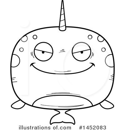 Royalty-Free (RF) Narwhal Clipart Illustration by Cory Thoman - Stock Sample #1452083