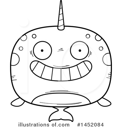 Royalty-Free (RF) Narwhal Clipart Illustration by Cory Thoman - Stock Sample #1452084
