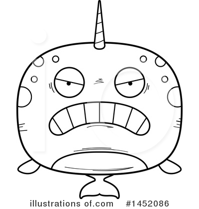 Royalty-Free (RF) Narwhal Clipart Illustration by Cory Thoman - Stock Sample #1452086