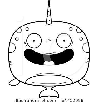 Royalty-Free (RF) Narwhal Clipart Illustration by Cory Thoman - Stock Sample #1452089