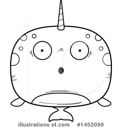 Royalty-Free (RF) Narwhal Clipart Illustration by Cory Thoman - Stock Sample #1452090