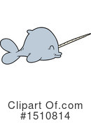 Narwhal Clipart #1510814 by lineartestpilot