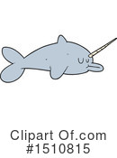 Narwhal Clipart #1510815 by lineartestpilot