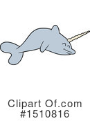 Narwhal Clipart #1510816 by lineartestpilot