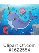 Narwhal Clipart #1622554 by visekart