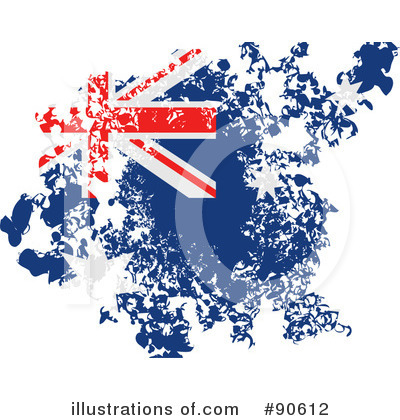 Royalty-Free (RF) National Flag Clipart Illustration by elaineitalia - Stock Sample #90612