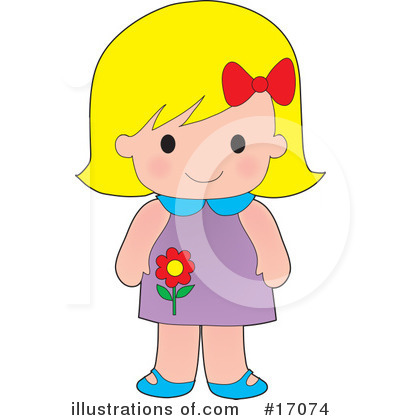 Girl Clipart #17074 by Maria Bell