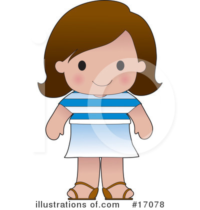 Girl Clipart #17078 by Maria Bell