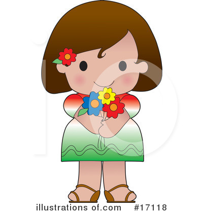 Girl Clipart #17118 by Maria Bell