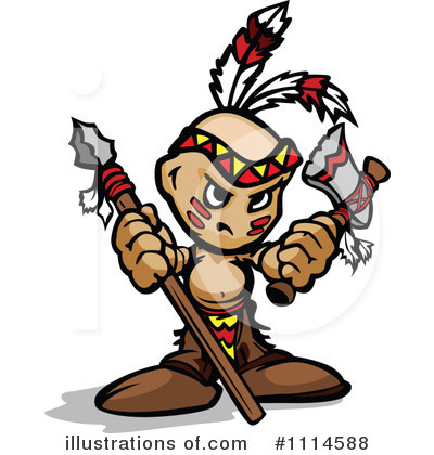 Native American Clipart #1114588 by Chromaco