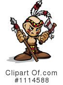 Native American Clipart #1114588 by Chromaco