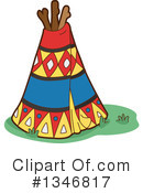 Native American Clipart #1346817 by BNP Design Studio