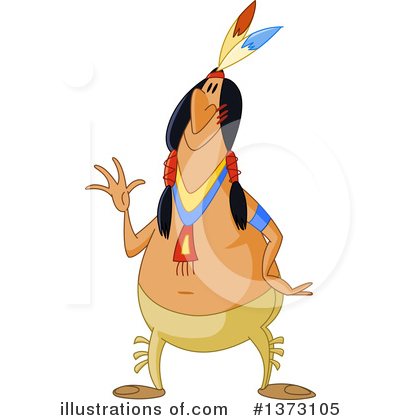 Native American Clipart #1373105 by yayayoyo