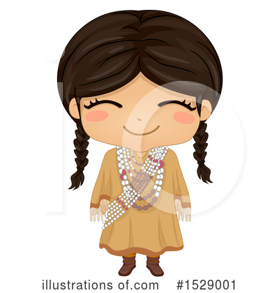 Indian Girl Clipart #1529001 by BNP Design Studio