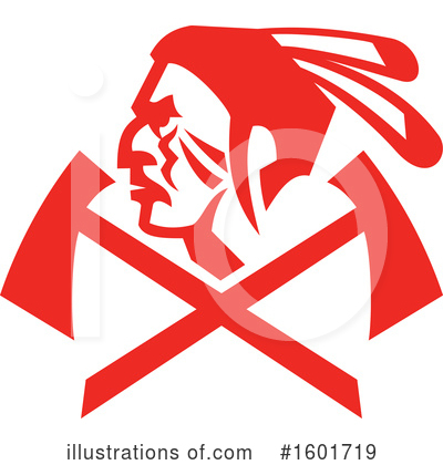Royalty-Free (RF) Native American Clipart Illustration by patrimonio - Stock Sample #1601719