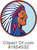Native American Clipart #1654532 by patrimonio