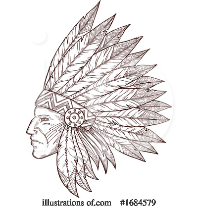 Royalty-Free (RF) Native American Clipart Illustration by Vector Tradition SM - Stock Sample #1684579