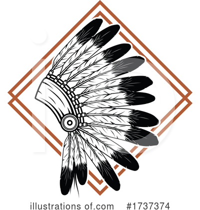 Royalty-Free (RF) Native American Clipart Illustration by Vector Tradition SM - Stock Sample #1737374