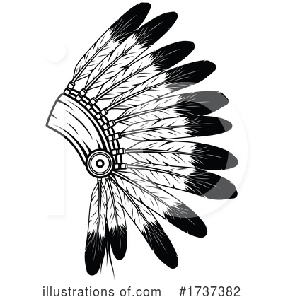 Royalty-Free (RF) Native American Clipart Illustration by Vector Tradition SM - Stock Sample #1737382