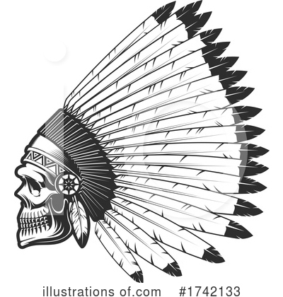 Royalty-Free (RF) Native American Clipart Illustration by Vector Tradition SM - Stock Sample #1742133