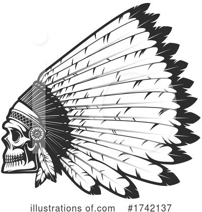 Royalty-Free (RF) Native American Clipart Illustration by Vector Tradition SM - Stock Sample #1742137