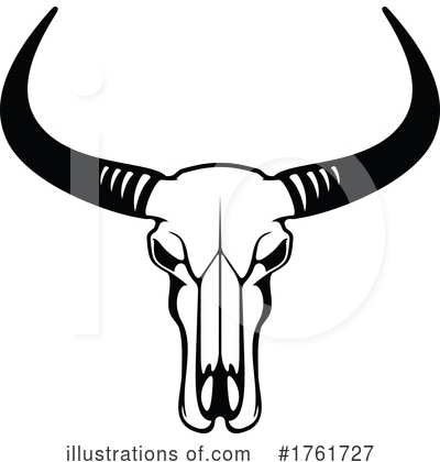 Cow Skull Clipart #1761727 by Vector Tradition SM