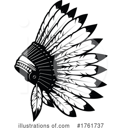 Royalty-Free (RF) Native American Clipart Illustration by Vector Tradition SM - Stock Sample #1761737