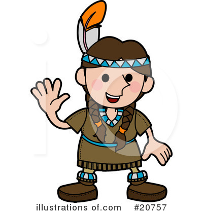 Native American Clipart #20757 by AtStockIllustration