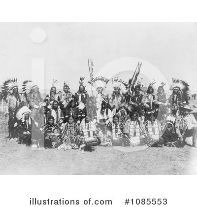 Royalty-Free (RF) Native Americans Clipart Illustration by JVPD - Stock Sample #1085553