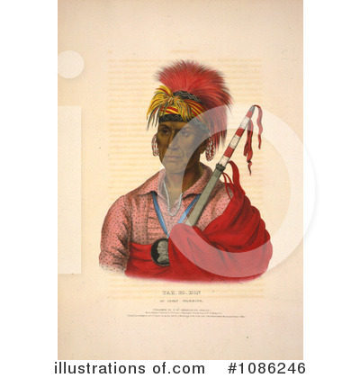 Royalty-Free (RF) Native Americans Clipart Illustration by JVPD - Stock Sample #1086246