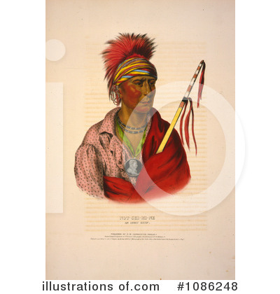 Royalty-Free (RF) Native Americans Clipart Illustration by JVPD - Stock Sample #1086248