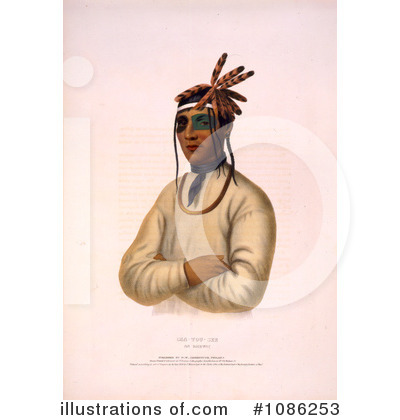 Royalty-Free (RF) Native Americans Clipart Illustration by JVPD - Stock Sample #1086253