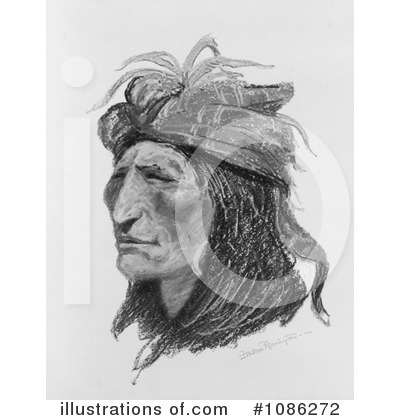 Royalty-Free (RF) Native Americans Clipart Illustration by JVPD - Stock Sample #1086272