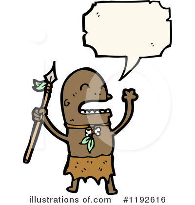 Royalty-Free (RF) Native Clipart Illustration by lineartestpilot - Stock Sample #1192616