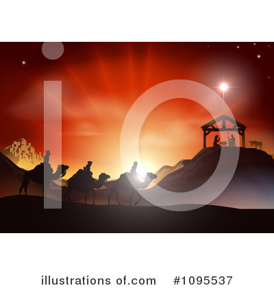 Three Wise Men Clipart #1095537 by AtStockIllustration