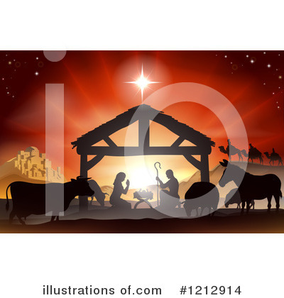 Royalty-Free (RF) Nativity Clipart Illustration by AtStockIllustration - Stock Sample #1212914