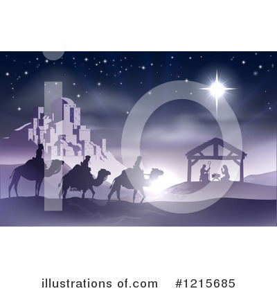 Royalty-Free (RF) Nativity Clipart Illustration by AtStockIllustration - Stock Sample #1215685