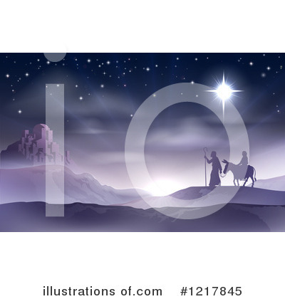 Royalty-Free (RF) Nativity Clipart Illustration by AtStockIllustration - Stock Sample #1217845