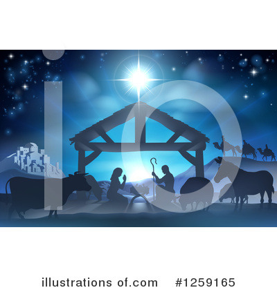 Nativity Clipart #1259165 by AtStockIllustration