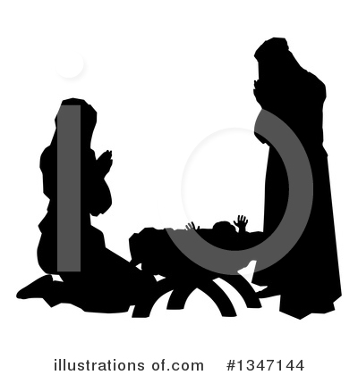 Royalty-Free (RF) Nativity Clipart Illustration by AtStockIllustration - Stock Sample #1347144