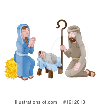 Royalty-Free (RF) Nativity Clipart Illustration by AtStockIllustration - Stock Sample #1612013
