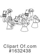 Nativity Clipart #1632438 by AtStockIllustration