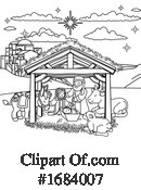 Nativity Clipart #1684007 by AtStockIllustration