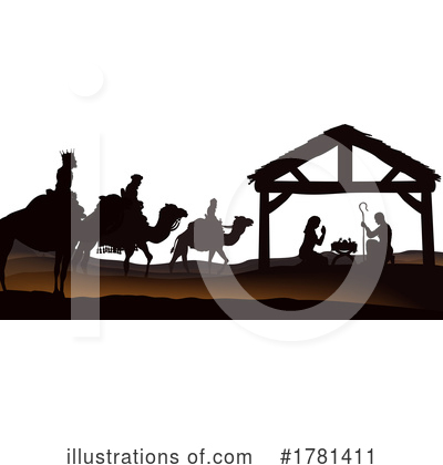 Wise Men Clipart #1781411 by AtStockIllustration