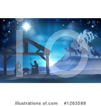 Wise Men Clipart #1263588 by AtStockIllustration