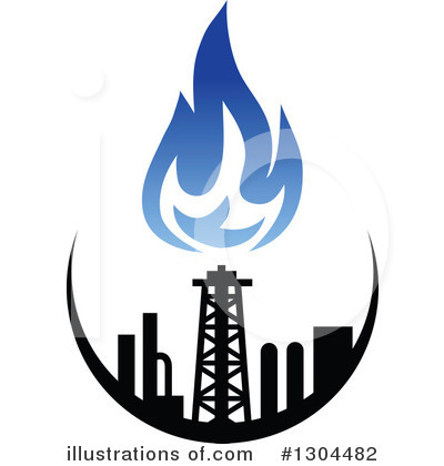 Natural Gas Clipart #1304482 by Vector Tradition SM
