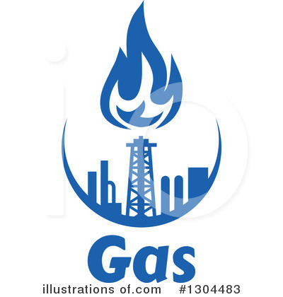 Royalty-Free (RF) Natural Gas Clipart Illustration by Vector Tradition SM - Stock Sample #1304483