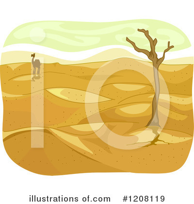 Sand Dunes Clipart #1208119 by BNP Design Studio